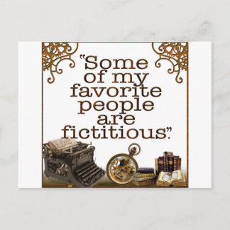 Book Lovers / Writers & Authors Postcard