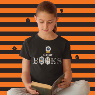 Book Loving Ghosts Halloween T-Shirt
