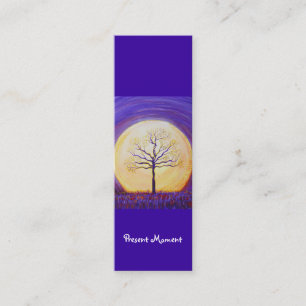 Book Mark - Present Moment Mini Business Card