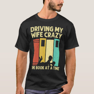 Book Men Dad Reading Readers Librarian T-Shirt