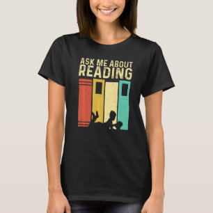 Book Men Women Reading Readers Librarian T-Shirt