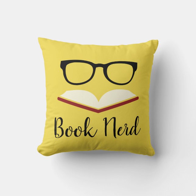Book Nerd Cushion (Front)