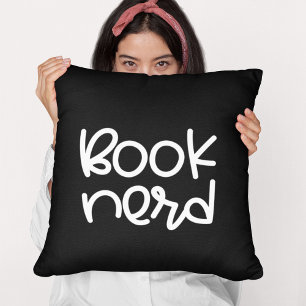 Book nerd cushion