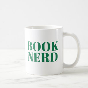 Book Nerd Cute Modern Book Lovers Mug