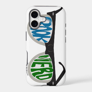 Book Nerd Glasses Fun Reader Cartoon Design