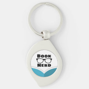 Book Nerd Key Ring