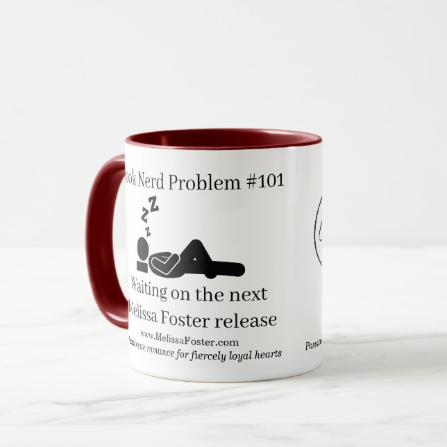 Book Nerd problem #101 Mug (Front Left)