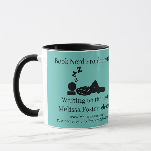 Book Nerd problem #101 Mug (Left)