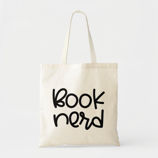 Book nerd tote bag (Front)