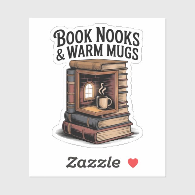 Book Nook and Warm Mug Cosy Reading (Sheet)