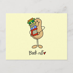 Book Nut T-shirts and Gifts Postcard