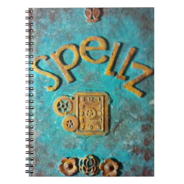 Book O' Spellz Journal Notebook Spell Book (Front)