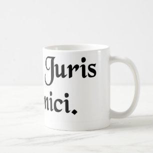 Book of canon law coffee mug