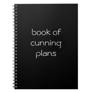 book of cunning plans | funny slogan