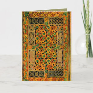 Book of Durrow Thank You Card