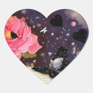 Book of Fairy Tales! Heart Sticker