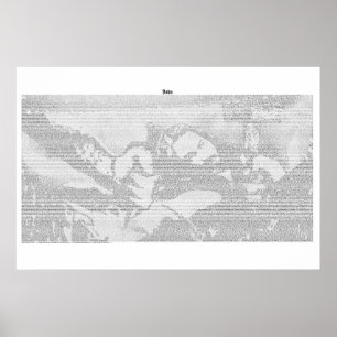 Book of John (complete KJV text) Poster