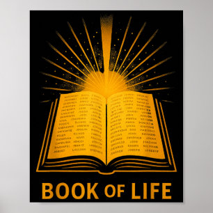 Book Of Life Christian Spiritual Bible Verse Inspi Poster