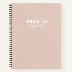 Book of Positive Aspects Simple Notebook