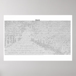 Book of Proverbs (complete KJV text) Poster