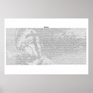 Book of Romans (complete KJV text) Poster