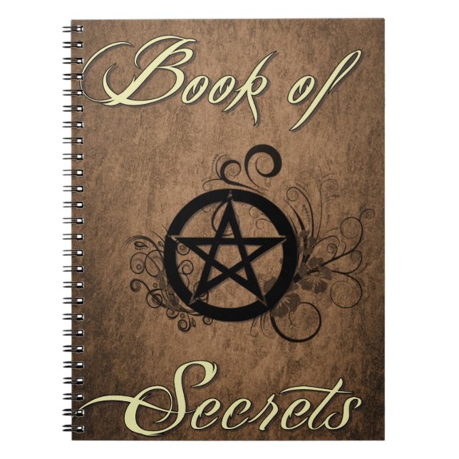 Book of Secrets notebook (Front)