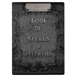 Book of Spells and Potions Clipboard