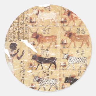 Book of the Dead-Maiherperi-1479bc Classic Round Sticker