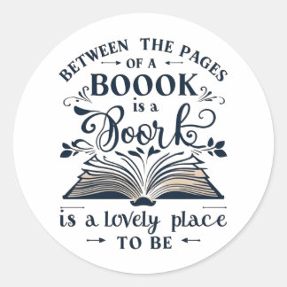 Book Pages Sticker