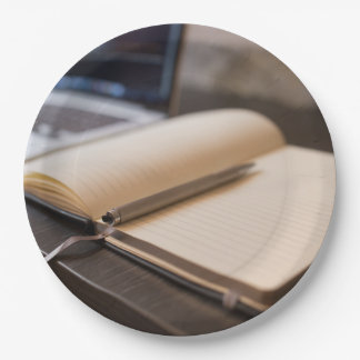 book paper plate