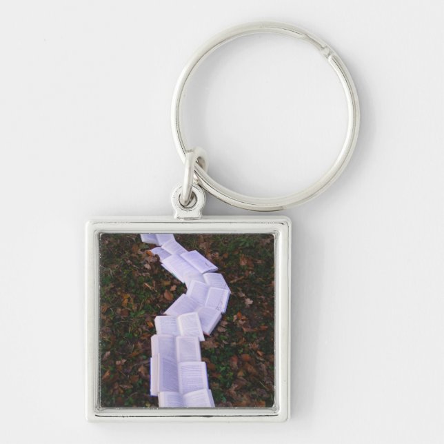 Book Path Reading Reader Key Ring (Front)