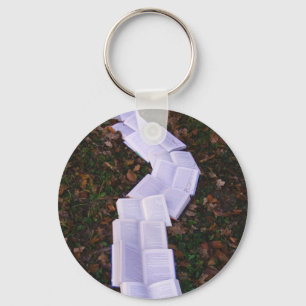 Book Path Reading Reader Key Ring