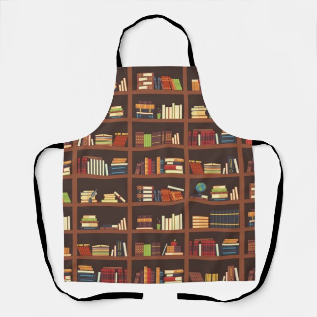 Book pattern apron (Front)