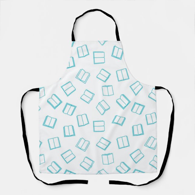 Book pattern apron (Front)