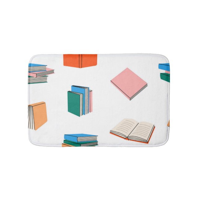 Book pattern bath mat (Front)