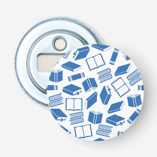 Book pattern bottle opener
