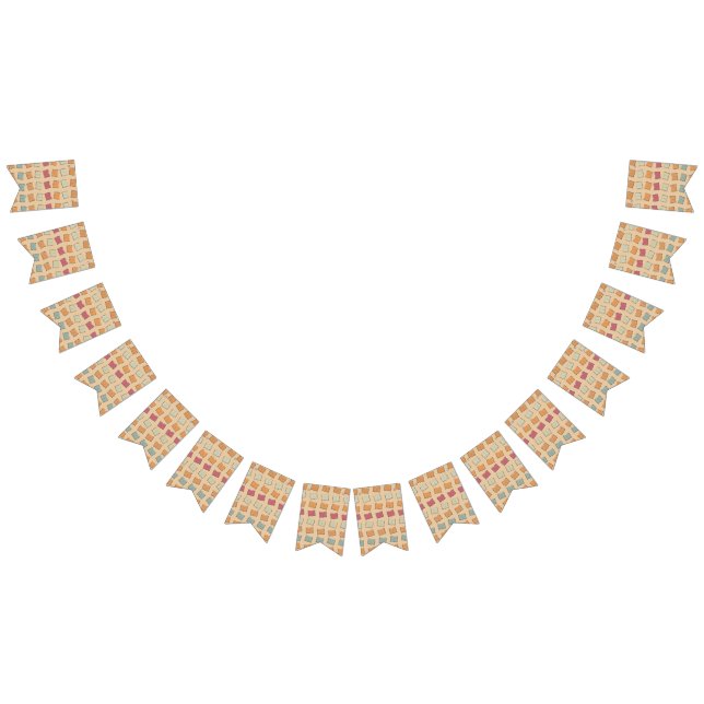 Book pattern bunting  (All)