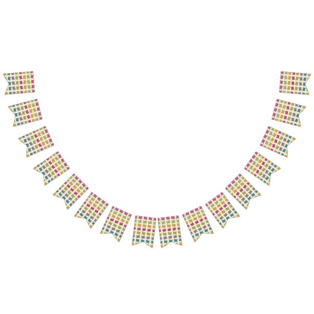 Book pattern bunting  (All)