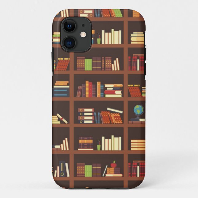 Book pattern Case-Mate iPhone case (Back)
