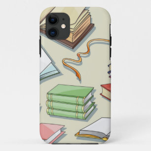 Book pattern iPhone 11 case
