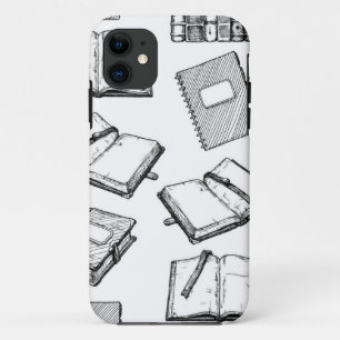 Book pattern iPhone 11 case