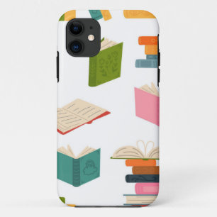 Book pattern iPhone 11 case