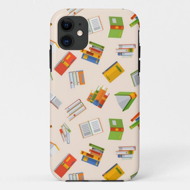 Book pattern Case-Mate iPhone case (Back)