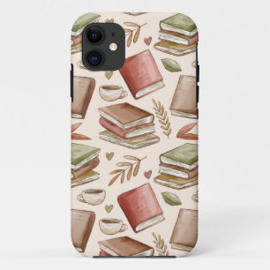 Book pattern iPhone 11 case