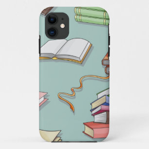 Book pattern iPhone 11 case