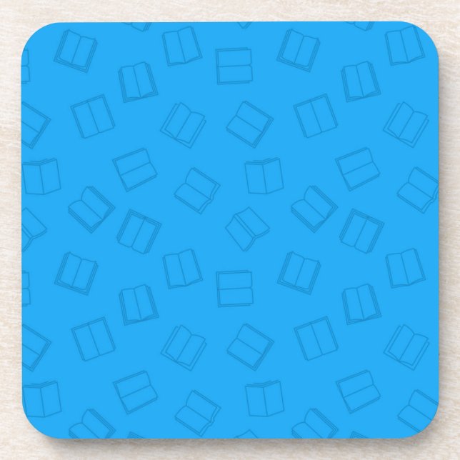 Book pattern coaster (Front)