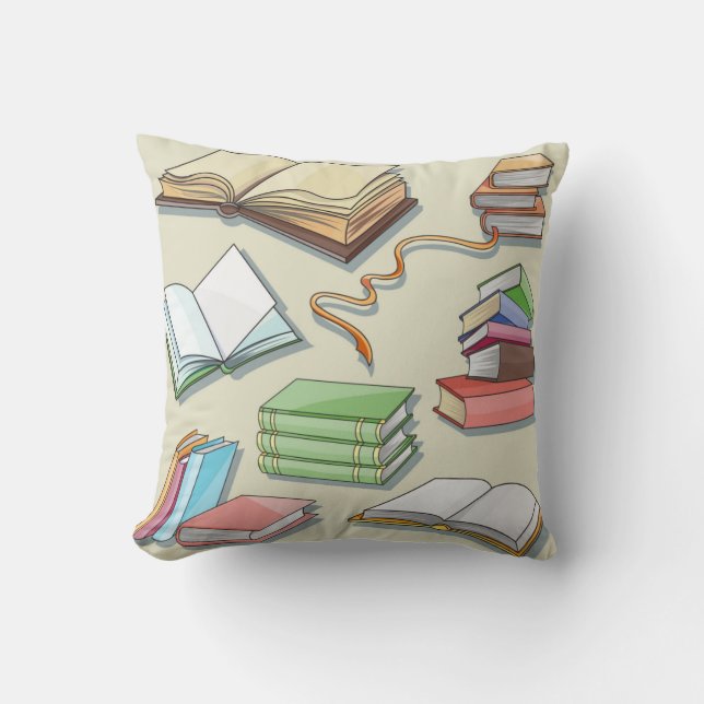 Book pattern cushion (Front)