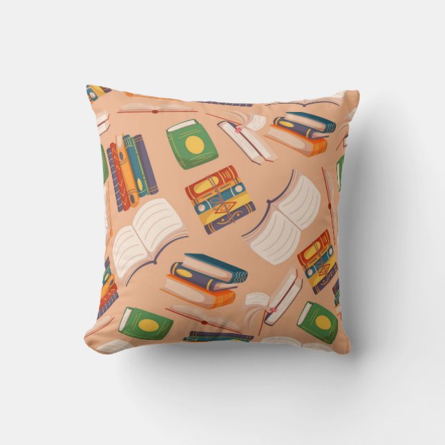Book pattern cushion (Front)