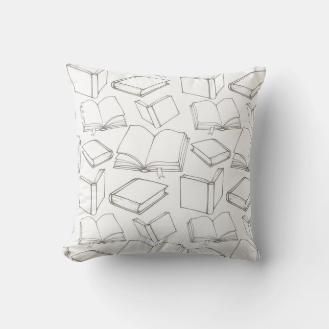 Book pattern cushion (Front)