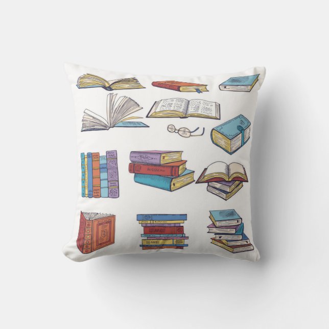Book pattern cushion (Front)